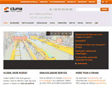 Tablet Screenshot of cluma.com